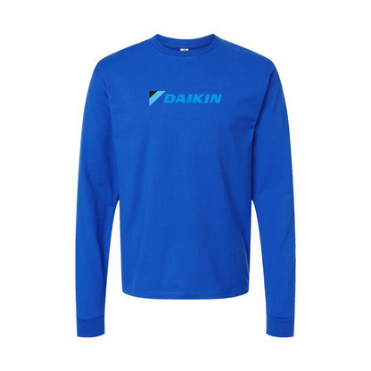 Youth Daikin Logo Cotton Long Sleeve T-Shirt
