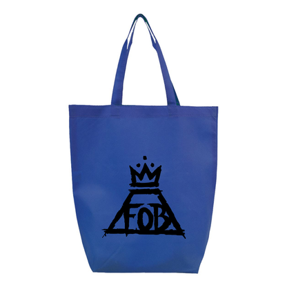 Fall Out Boy  Q-Tees Non-Woven Gusset Bottom Tote