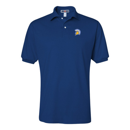 Men's San Jose State Spartans Logo JERZEES  SpotShield polo