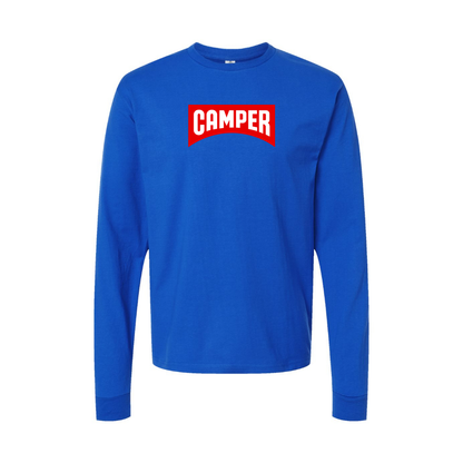 Youth Camper Logo Cotton Long Sleeve T-Shirt