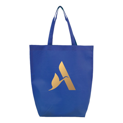Accor Golden Logo Q-Tees Non-Woven Gusset Bottom Tote