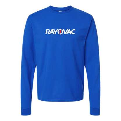 Men's  Rayovac   Logo  Cotton Long Sleeve T-Shirt