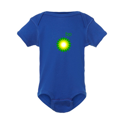 BP Oil Logo Rabbit Skins Infant Baby Rib Bodysuit