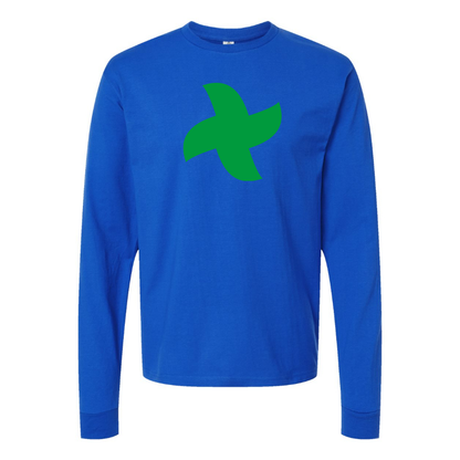 Men's Thermomix Screw Logo  Cotton Long Sleeve T-Shirt