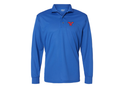 Men's Youngstown State Penguins Paragon Prescott Long Sleeve Polo