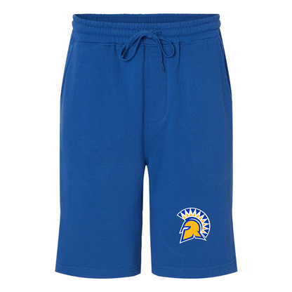 Men's San Jose State Spartans Logo Independent Trading Co Midweight Fleece Shorts