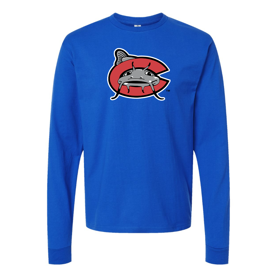Youth Carolina Mudcats Logo Long sleeves