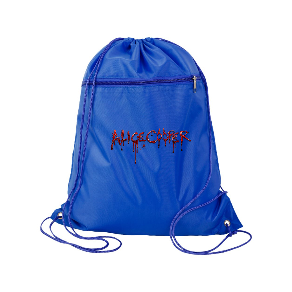 Alice Cooper Logo Q-Tees - Polyester Cinchpack