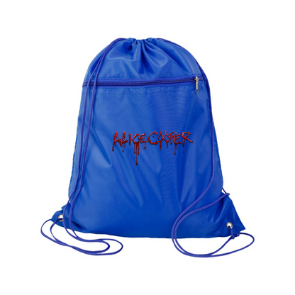 Alice Cooper Logo Q-Tees - Polyester Cinchpack