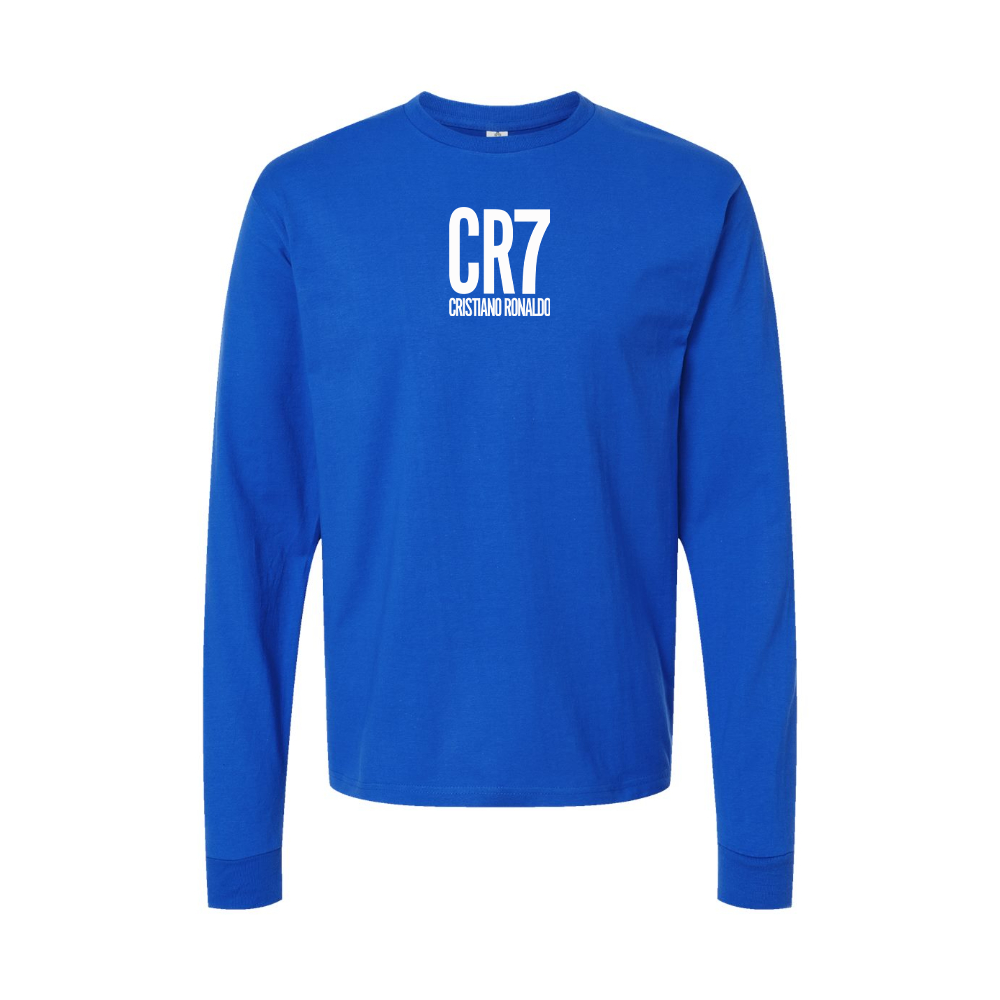Men's CR7 Logo Long Sleeve T-Shirt