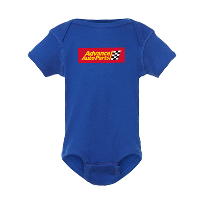 Advance Auto Parts Logo  Rabbit Skins Infant Baby Rib Bodysuit