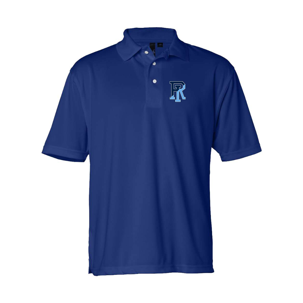 Men's Rhode Island Rams Logo Sierra Pacific Moisture Free Mesh Polo