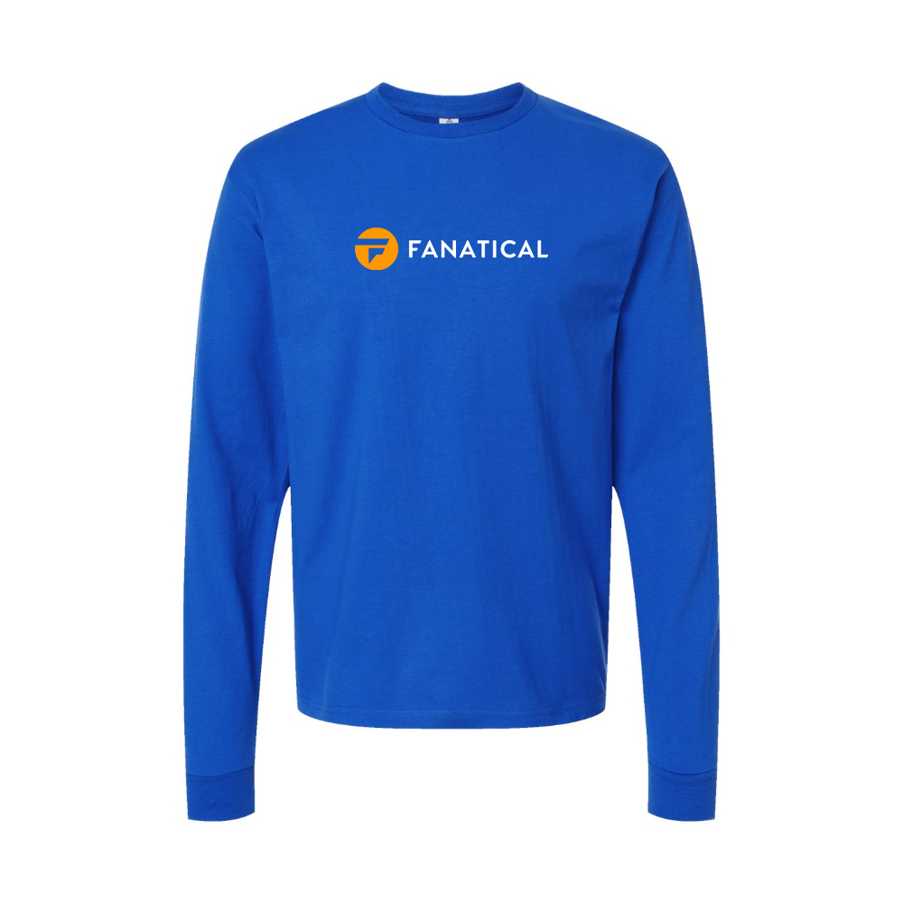 Youth Fanatical Logo Cotton Long Sleeve T-Shirt
