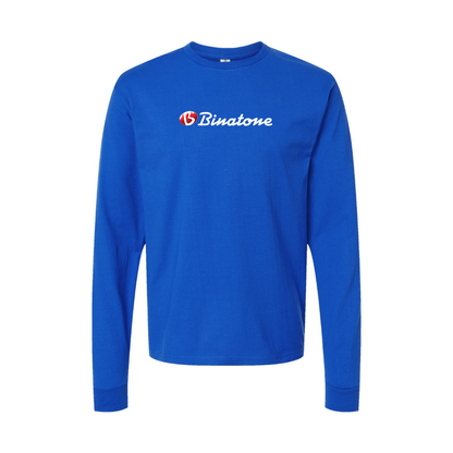 Youth Binatone Logo Cotton Long Sleeve T-Shirt