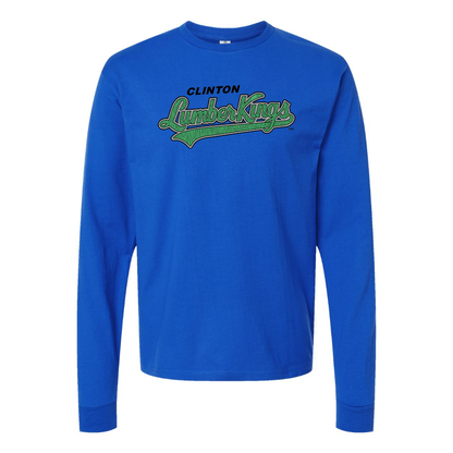 Youth Clinton LumberKings Logo Long sleeves