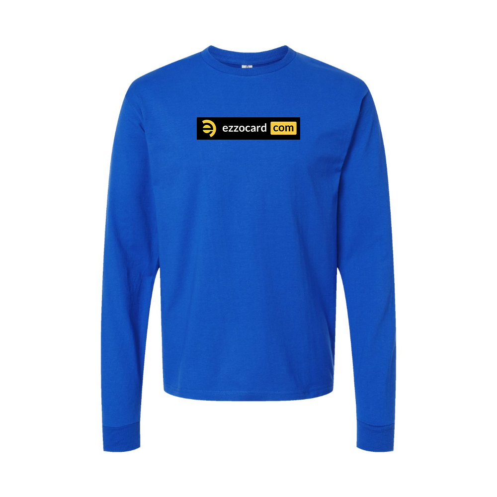 Youth Ezzocard Logo Cotton Long Sleeve T-Shirt
