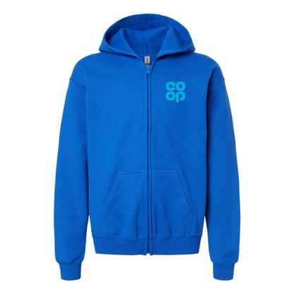 Youth CoOp Gildan Heavy Blend Full Zip Hooded Sweatshirt