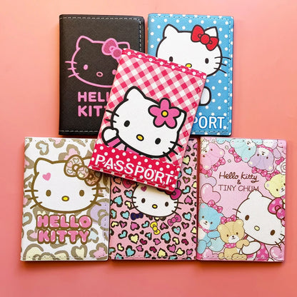 Cute Cartoon Passport Holders, Durable Travel Covers Featuring Popular Character Design, Perfect for Kids and Fans