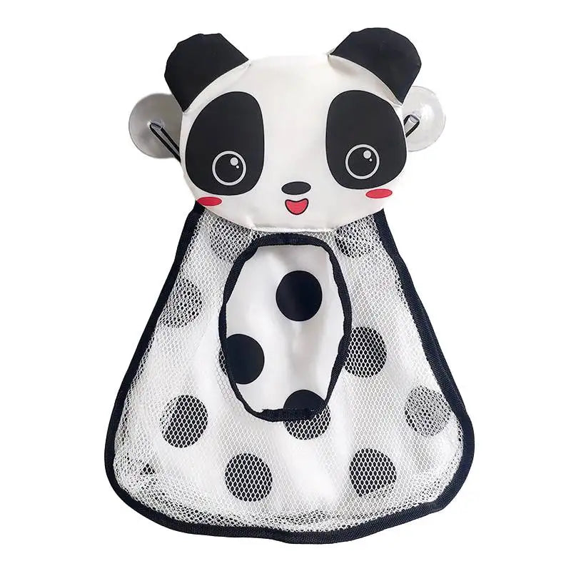 Cute Animal-Themed Bath Toy Organizer with Suction Cups for Easy Storage and Organization