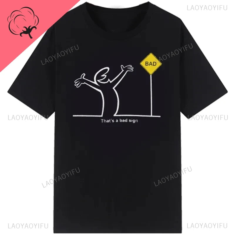 Men's Short Sleeve T-Shirt with Abstract Graphic Print and Minimalist Design for Casual and Streetwear Fashion