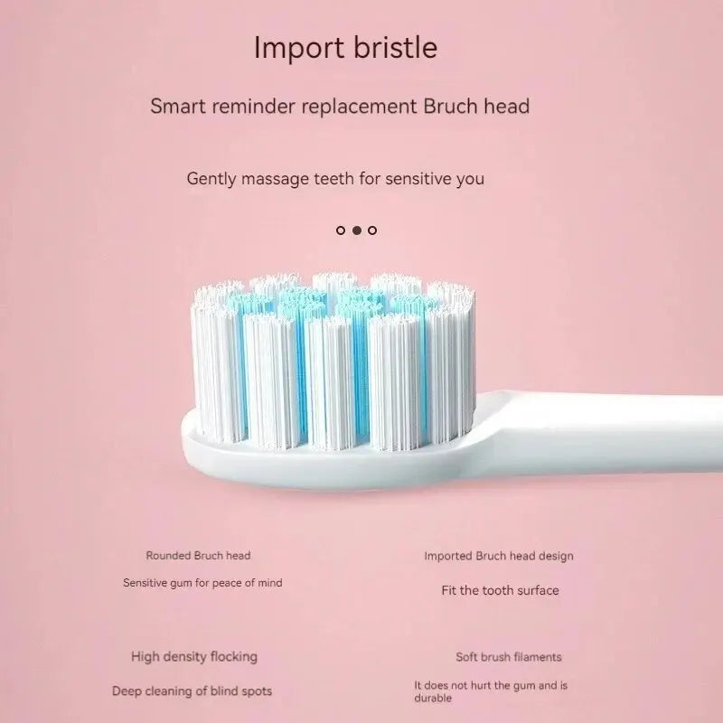 Rechargeable Electric Toothbrush with 6 Cleaning Modes, High-Frequency Vibration, Waterproof Design, and Soft Bristles for Optimal Oral Hygiene