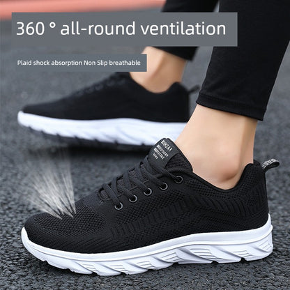 Breathable Athletic Sneakers with Advanced Shock Absorption and Non-Slip Sole