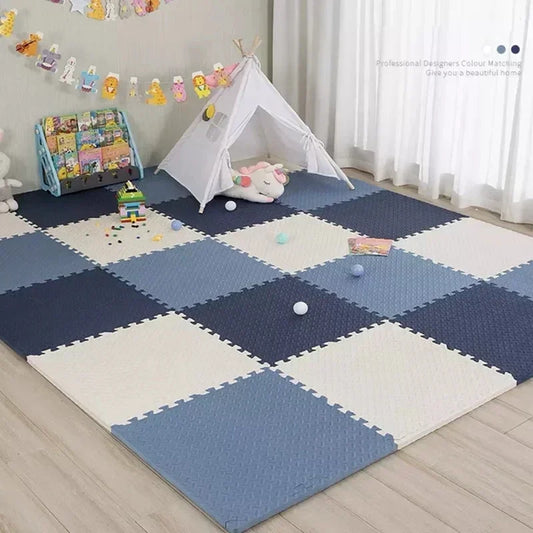 Soft Interlocking Foam Puzzle Play Mat for Kids with Cushioned Surface and Safe Play Area Design