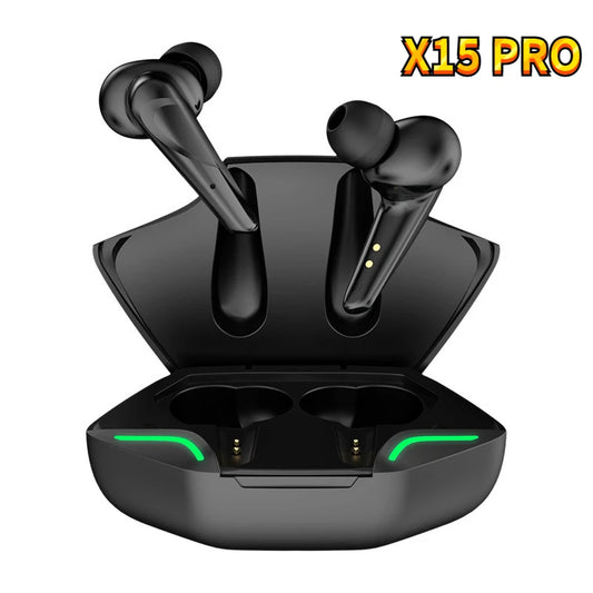 X15 Pro Wireless Bluetooth Earbuds with Charging Case, Noise Reduction, and Touch Control for Superior Sound Quality and Convenient Use