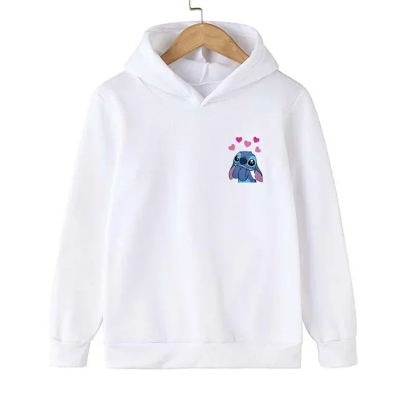 Adorable Cartoon Character Hoodie for Kids with Cute Graphic Design