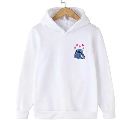 Adorable Cartoon Character Hoodie for Kids with Cute Graphic Design