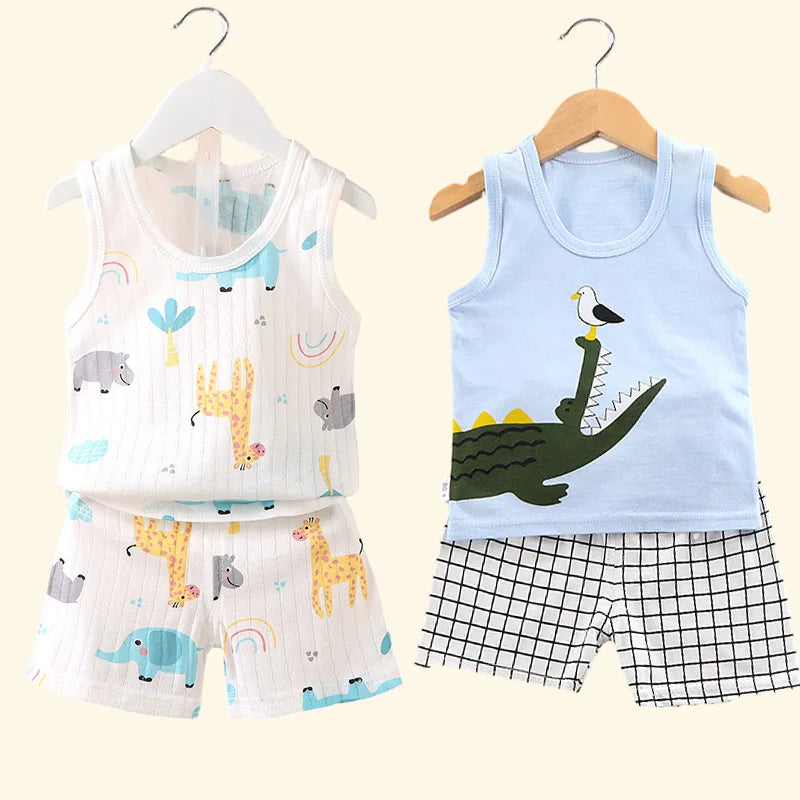 Lightweight and Comfortable Infant Two-Piece Clothing