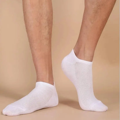 20-Pack of Low-Cut Ankle Socks for Men and Women with Breathable Fabric and Comfortable Fit, Ideal for Everyday Wear