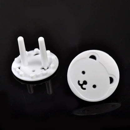 Childproof Outlet Covers with Bear Design for Electrical Safety