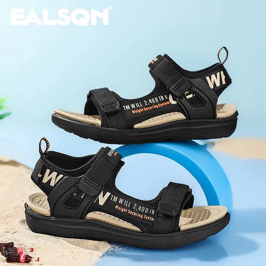 Men's Sporty Outdoor Sandals with Adjustable Straps and Comfortable Cushioning