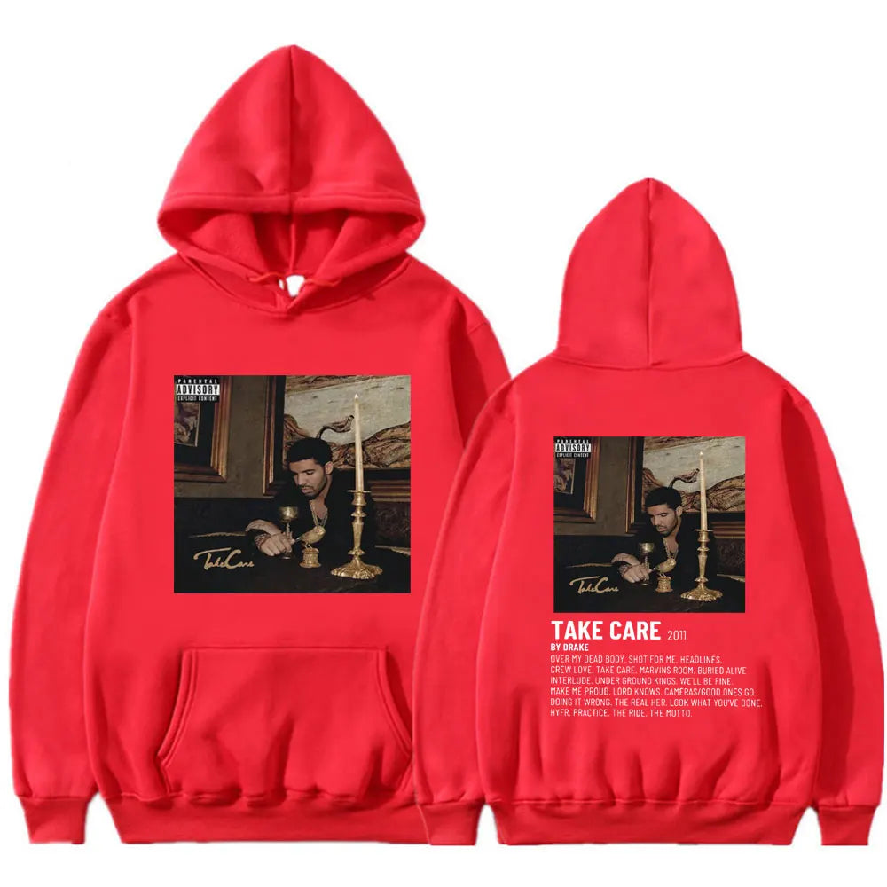 Men's Drake Music Album Take Care Pullover Hoodie