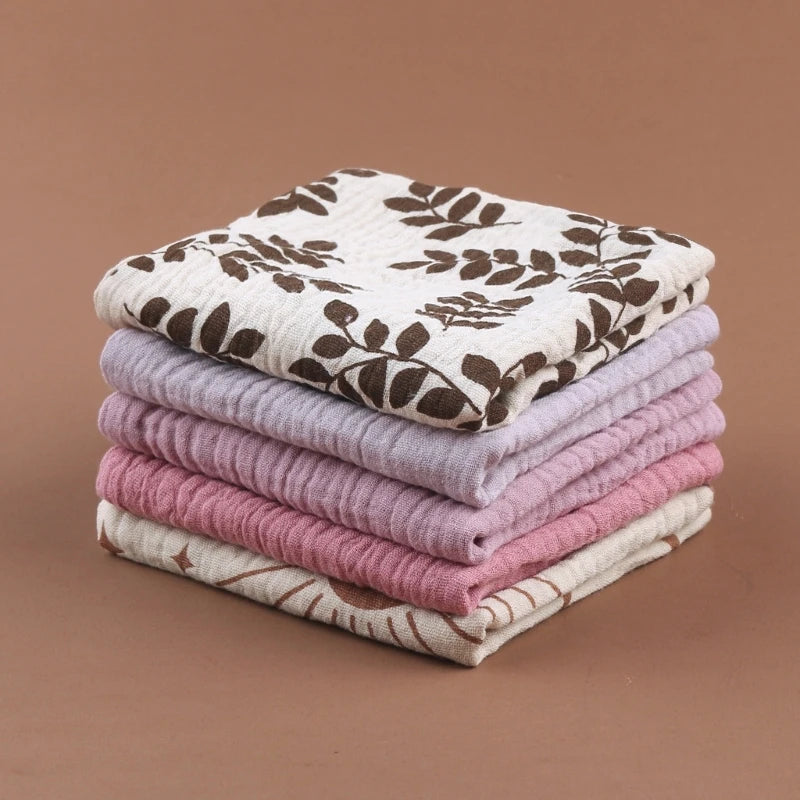 Soft Muslin Cotton Baby Blankets for Swaddling, Cuddling, and Comfort