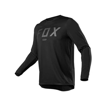 Men's Long Sleeve Motocross Jerseys with Breathable Fabric and Bold Graphic Prints for Off-Road Racing and Outdoor Sports