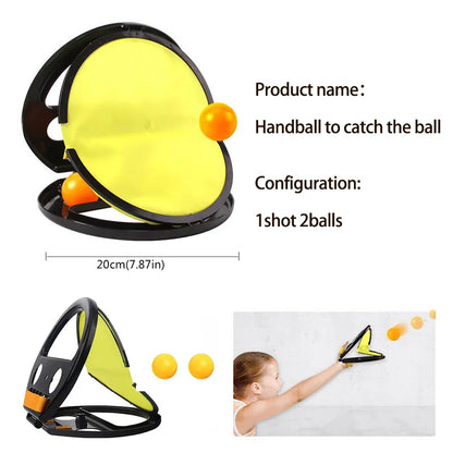 Interactive Paddle Ball Game Set, Handheld Velcro Catch and Throw Sport Toy for Kids, Indoor and Outdoor Active Play, Enhances Coordination and Motor Skills, Perfect for Family Fun