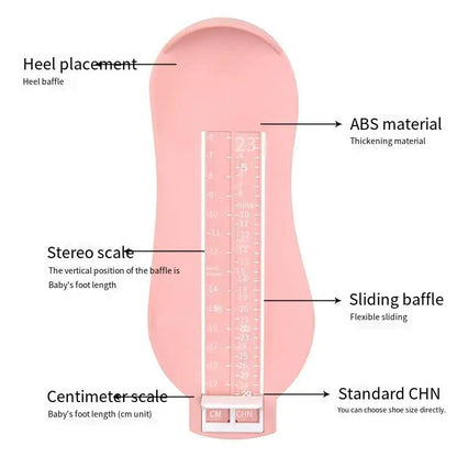 Accurate Infant Foot Measuring Device for Comfortable Shoe Fitting and Growth Tracking