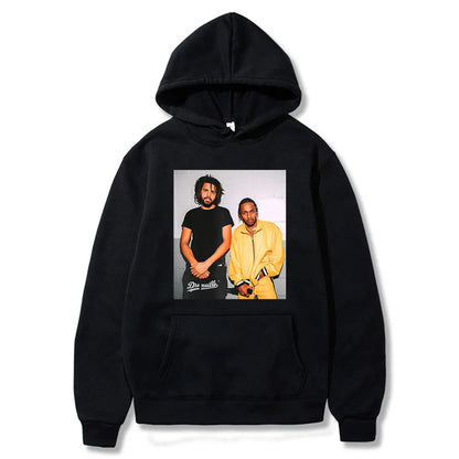 Men's Rapper "Kendrick Lamar Good Kid" Hoodie Men Hip Hop Music Album Graphic Pullover Hoodie