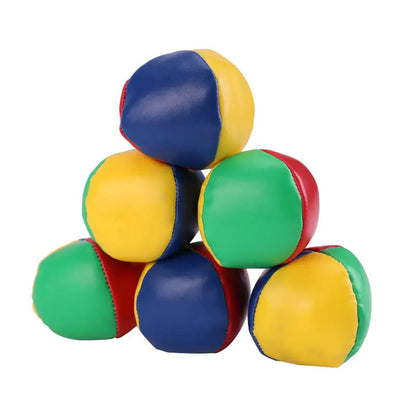 Set of Three Durable Juggling Balls for Beginners and Professionals, Perfect for Developing Coordination and Hand-Eye Skills