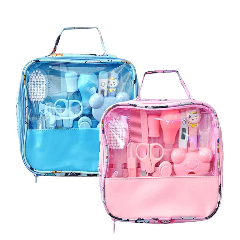 Comprehensive Baby Care Kit with Grooming, Health, and Safety Essentials in a Convenient Carrying Case