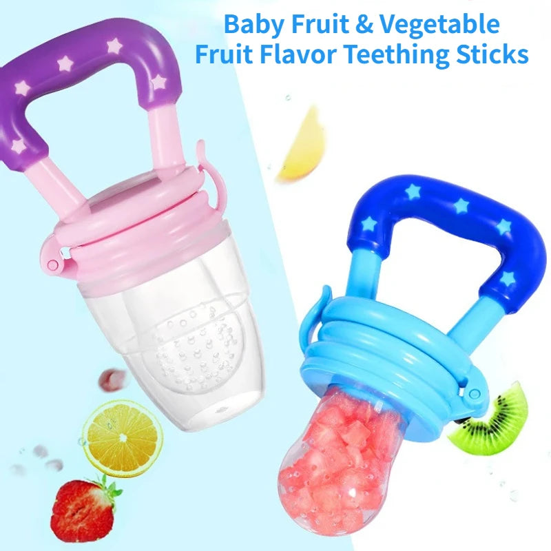 Baby Fruit and Vegetable Teething Sticks for Safe and Flavorful Teething Relief