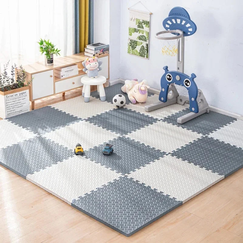 Soft Interlocking Foam Floor Mat for Kids – Ideal for Playrooms and Nurseries – Provides Cushioned Safety and Comfort – Easy to Clean and Assemble – Suitable for Infants and Toddlers