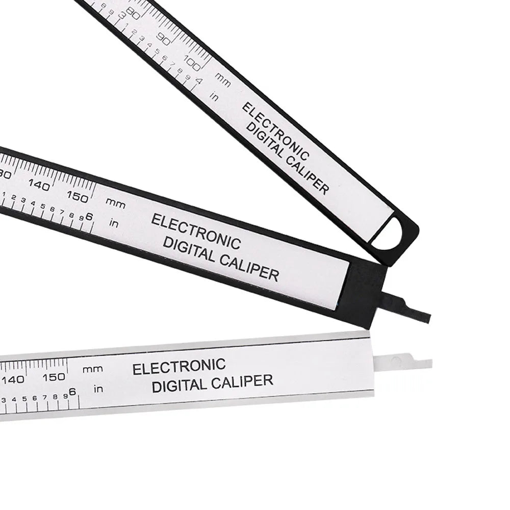 Electronic Digital Caliper with LCD Display, Metric and Imperial Measurement Modes, and Precision Accuracy for Professional and DIY Use