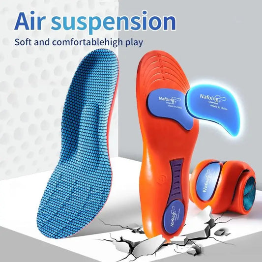 Air Suspension Orthotic Insoles with Shock Absorption and Arch Support, Designed for Maximum Comfort and High-Impact Activities