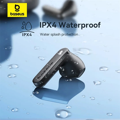 Wireless Bluetooth Earbuds with IPX4 Waterproof Rating and Bluetooth 5.3 Connectivity