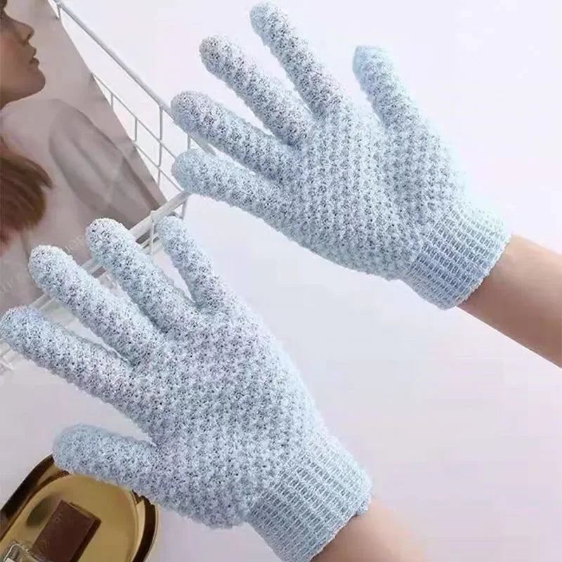 Exfoliating Bath Gloves for Gentle Skin Scrubbing and Deep Cleansing, Suitable for Shower and Spa Use