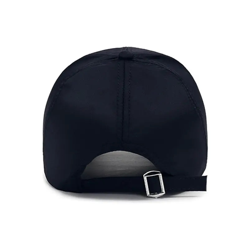 Lightweight Sports Cap with Breathable Fabric and Reflective Details for Outdoor Activities