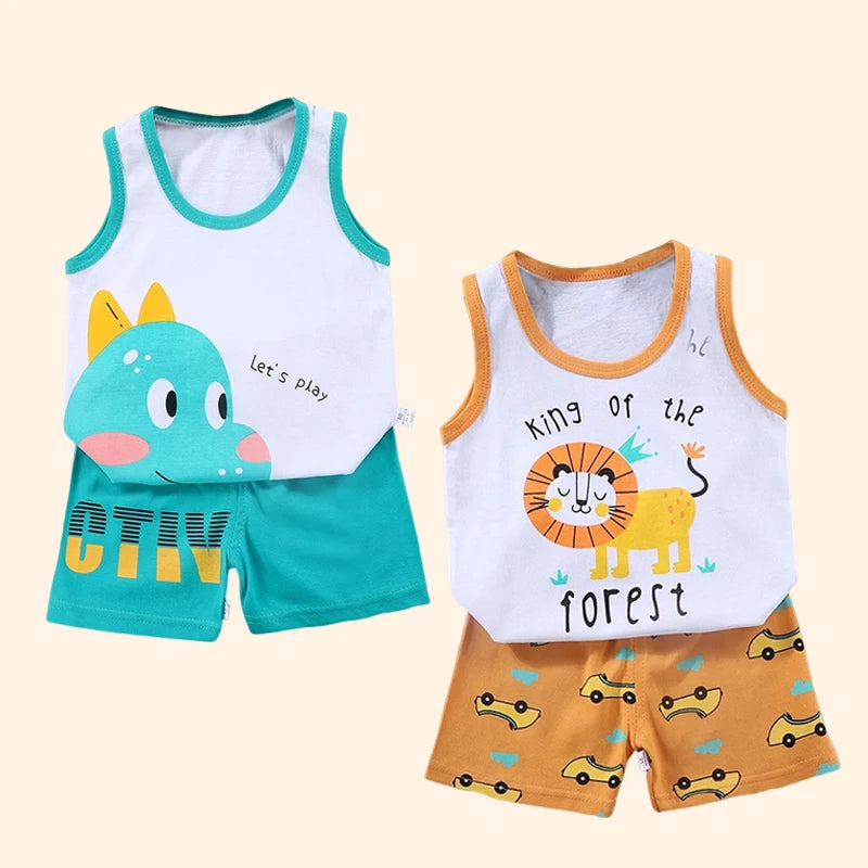 Comfortable Baby Boy and Girl Summer Wear